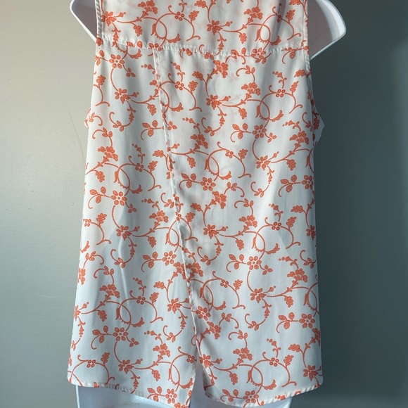 Soho New York Company Medium sleeveless polyester top Floral - Picture 6 of 6